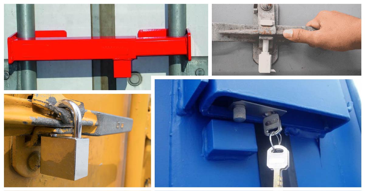 HOW DO LOCKBOXES AND OTHER SECURITY DEVICES FITTED TO CONTAINERS RENDER